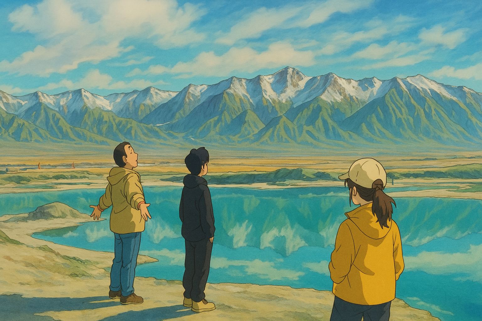 大柴旦翡翠湖